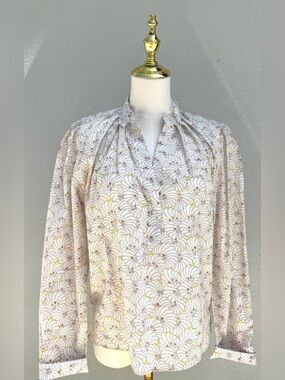 Wear Cissa Puff Sleeve Blouse in Poiret Shell